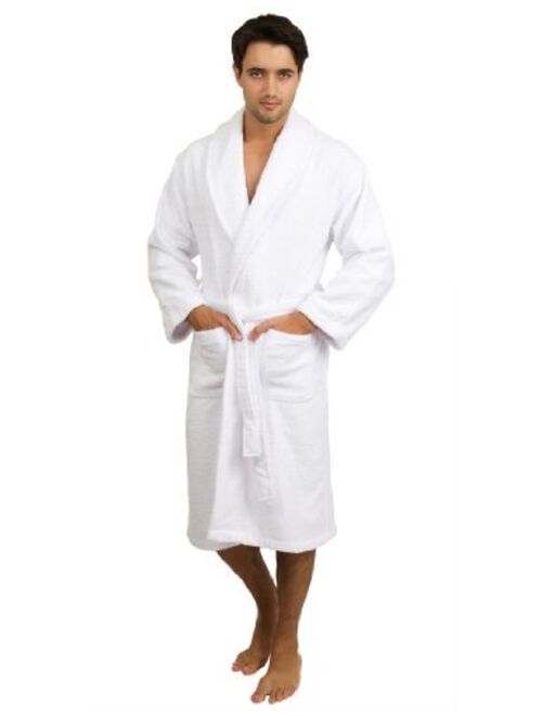 TowelSelections Men’s Robe, Turkish Cotton Terry Shawl Bathrobe