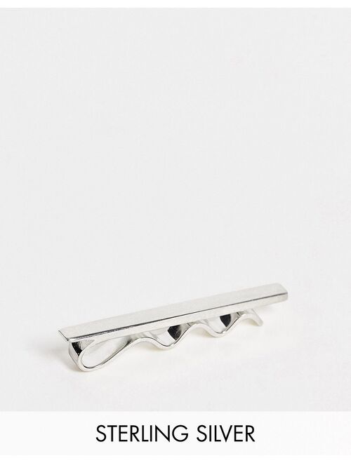 Asos Design sterling silver tie bar