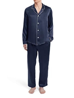 Regency New York Mens Silky Satin Pajama Set