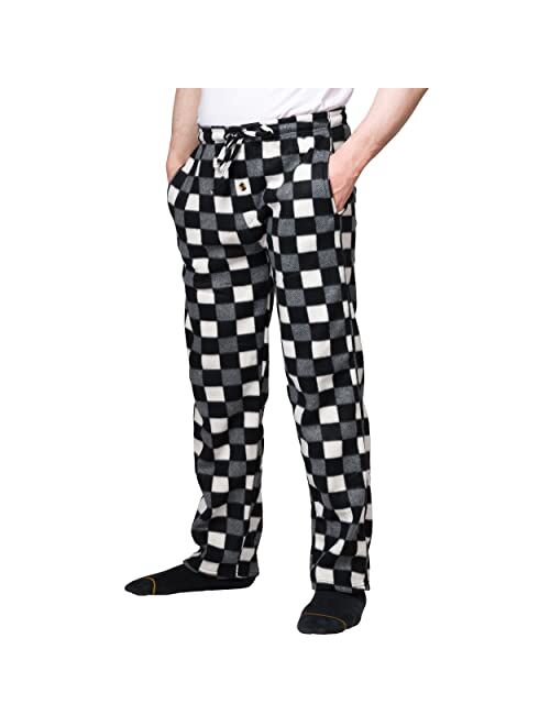 DREAM PAIRS Men's Lounge Pants Fleece Pajamas with Pockets