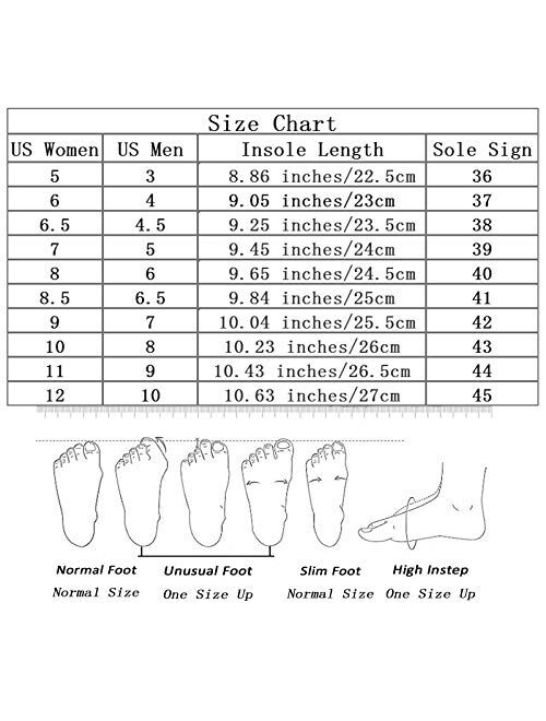 CYian Womens Mens Sandals Anti-Skid Water Shoes Summer Garden Mules Clogs Heighten Shoes