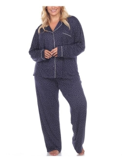 Women's Plus Size Pajama Set, 2 Piece