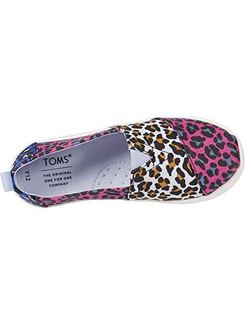 TOMS Leopard Color-Block Alpargata (Little Kid/Big Kid)