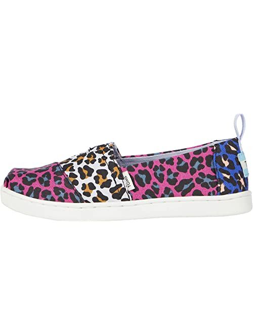 TOMS Leopard Color-Block Alpargata (Little Kid/Big Kid)