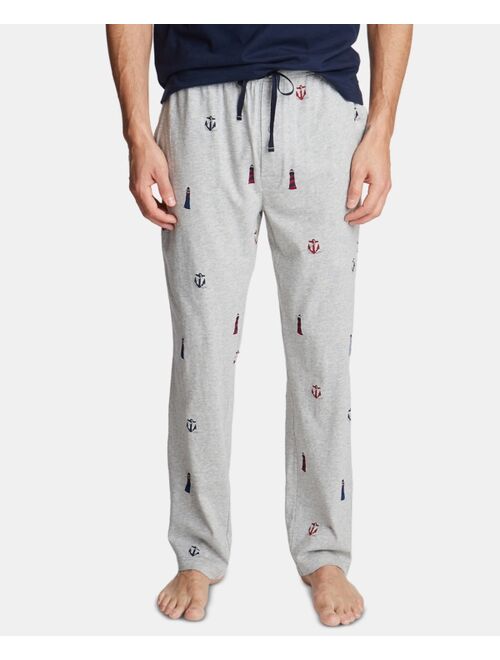 Nautica Men's Printed Cotton Pajama Pants