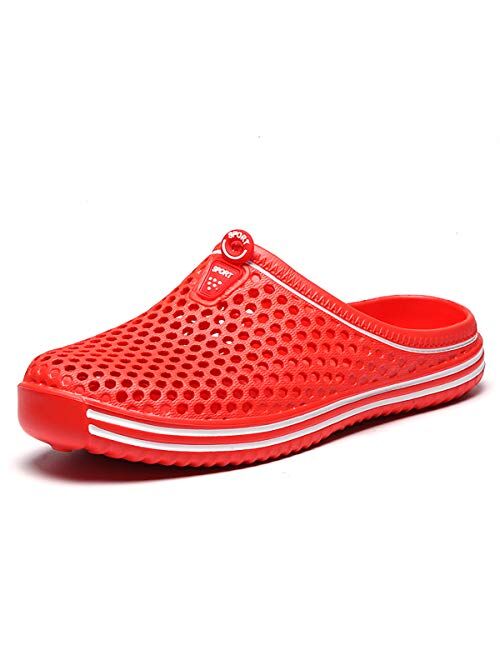 LIBINXIF Women Garden Clog Shoes Beach Sandals Breathable Slippers Shower Footwear Water Walking Shoes