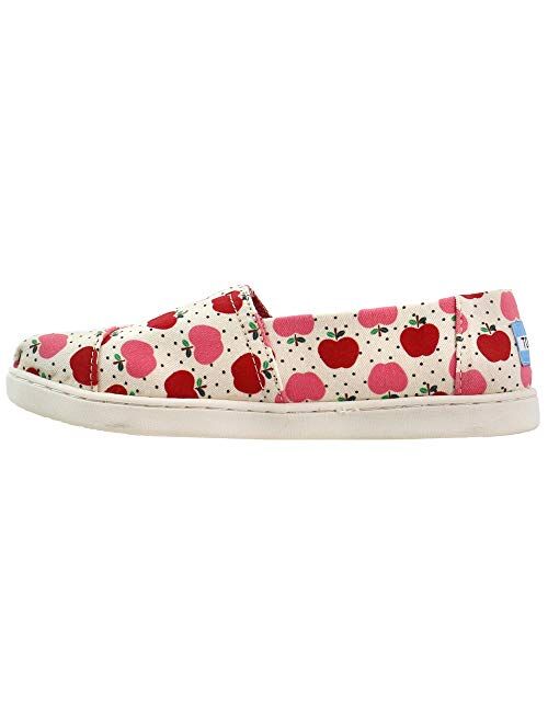 TOMS Kids Girls Alpargata - Flats Casual - White