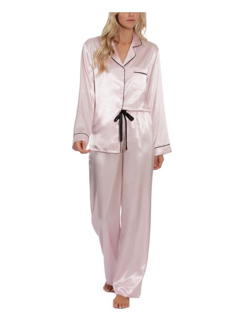 Linea Donatella Satin Charmeuse Pajama Set