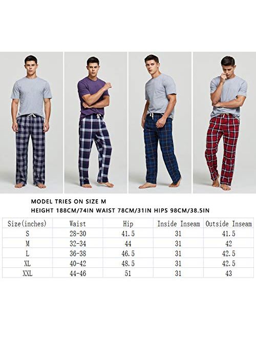 CLPP'LI Men's Cotton Pajama Pants