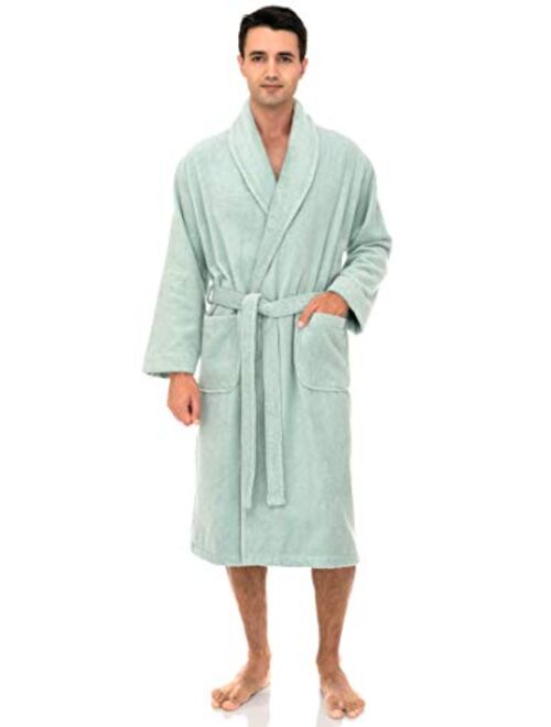 TowelSelections Men's Robe, Turkish Cotton Luxury Terry Shawl Bathrobe