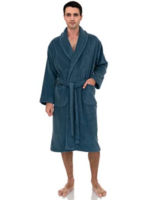 TowelSelections Men's Robe, Turkish Cotton Luxury Terry Shawl Bathrobe