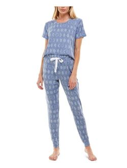 Jaclyn Intimates Whisper Luxe Jogger Pants Pajama Set