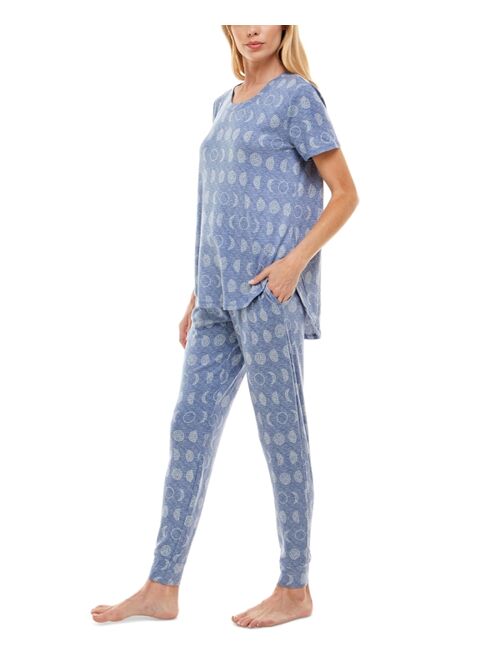 Jaclyn Intimates Whisper Luxe Jogger Pants Pajama Set