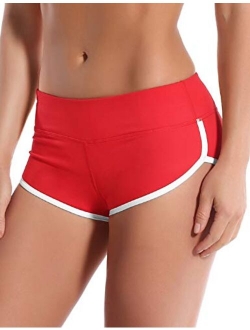 BUBBLELIME XS-XXL Sexy Booty Yoga Shorts Running Shorts Women Workout Fitness Active Wicking UPF30+ Yoga Tummy Control