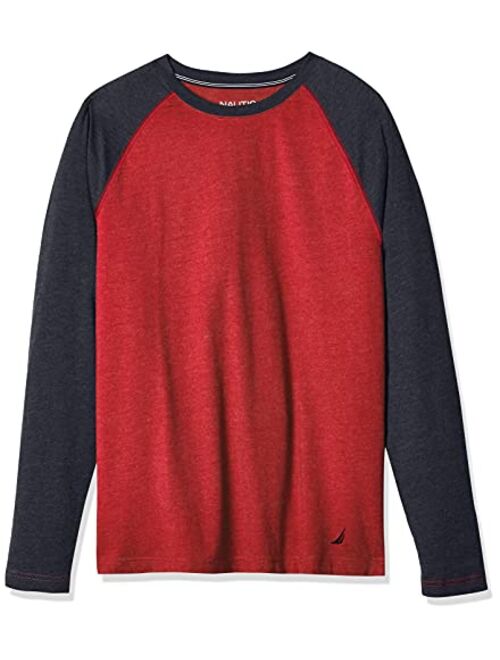 Nautica Men's Long Sleeve Crew Neck Soft Sleep Tee