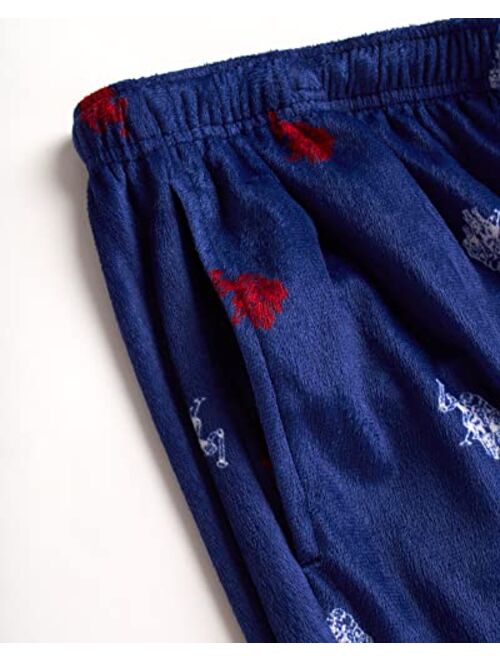 U.S. Polo Assn. Men's Pajama Pants - Ultra Soft Fleece Sleep and Lounge Pants (Size: S-XL)