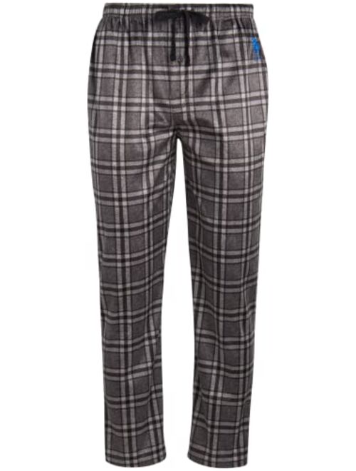 U.S. Polo Assn. Men's Pajama Pants - Ultra Soft Fleece Sleep and Lounge Pants (Size: S-XL)