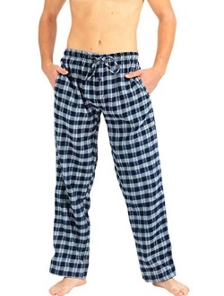 NORTY Mens Pajama Sleep Lounge Pant - Brushed Cotton Blend Flannel