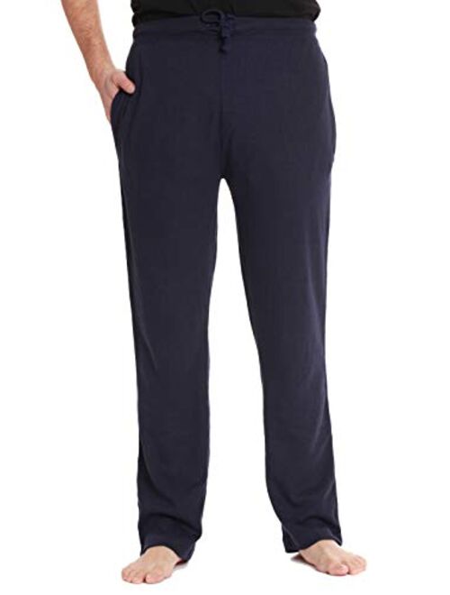 #followme Mens Thermal Pajama Pants with Pockets – Lounge & Sleep PJ Bottoms