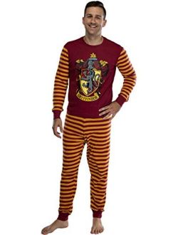 Intimo Harry Potter Hogwart's House Crest Tight Fit Adult Cotton Pajama