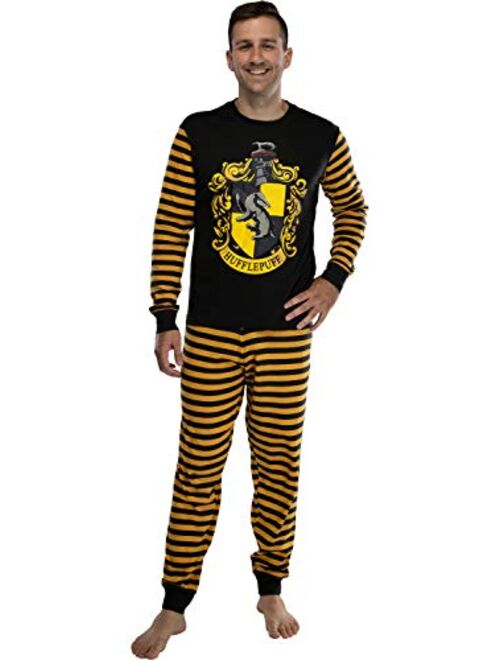 Intimo Harry Potter Hogwart's House Crest Tight Fit Adult Cotton Pajama