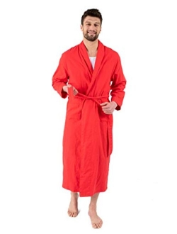 Mens Flannel Robe Christmas Robe (Size Small-XXX-Large)