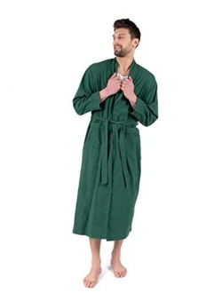 Mens Flannel Robe Christmas Robe (Size Small-XXX-Large)