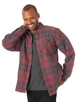 Authentics Men's Long Sleeve Heavyweight Fleece Shirt