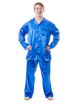 Up2date Fashion Men's Satin PJ Set