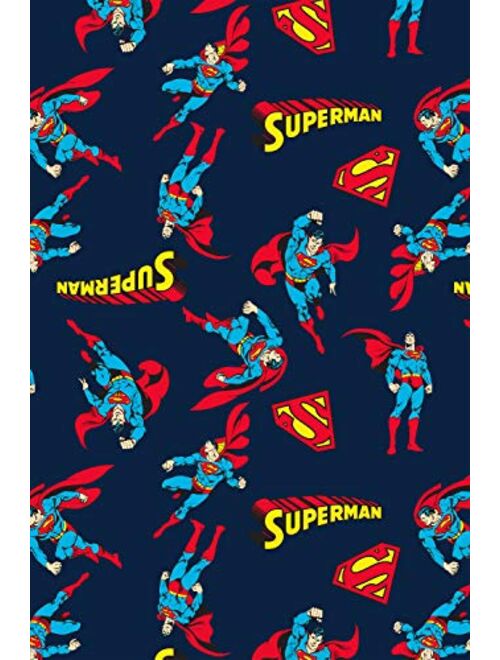 DC Comics Mens Superman All Over Print Loungewear Pajama Pants