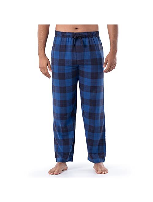 IZOD mens Woven Flannel Sleep Pant