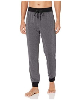 mens Knit Jogger Sleep Pants