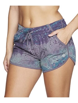 Colosseum Active Women's Simone Cotton Blend Yoga and Running Shorts