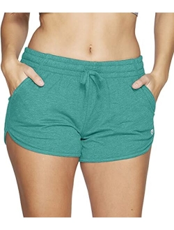 Colosseum Active Women's Simone Cotton Blend Yoga and Running Shorts