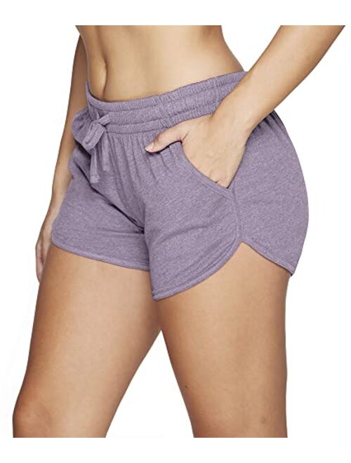 Colosseum Active Women's Simone Cotton Blend Yoga and Running Shorts