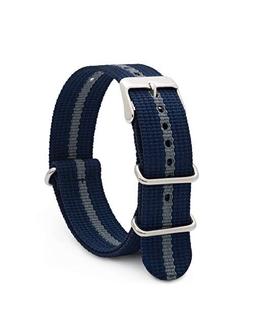 Speidel Nato Style watbands in 18,20, and 22mm widths and in various colors