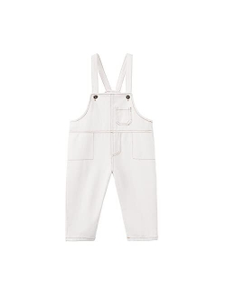 Mud Kingdom Little Boys Cute Denim Overalls