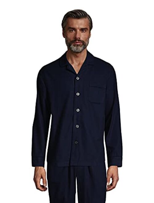 Lands' End Men's Flannel Pajama Shirt