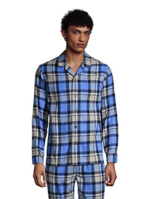 Lands' End Men's Flannel Pajama Shirt