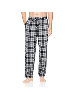 ILUVIT Men's Woven Sleep Pajama Pant Men Flannel Pajama Pants Cotton Sleep Pant Lounge Sleepwear Pants with Pockets S-XXL