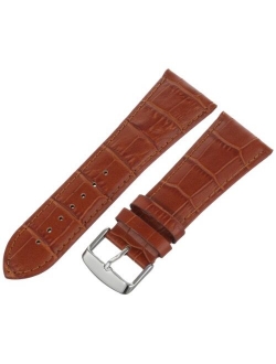 Men's MSM898RA-180 18-mm Black Alligator Grain Leather Watch Strap