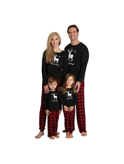 Dreamwave Matching Family Pajama Sets for Christmas Holiday