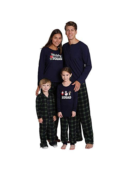 Dreamwave Matching Family Pajama Sets for Christmas Holiday