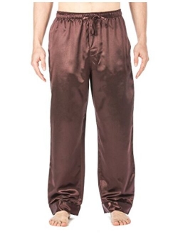 Noble Mount Mens Premium Satin Sleep/Lounge Pants