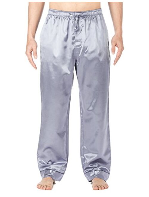 Noble Mount Mens Premium Satin Sleep/Lounge Pants