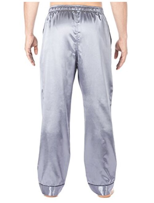 Noble Mount Mens Premium Satin Sleep/Lounge Pants