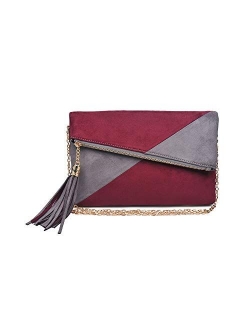 Onyx Women Clutch Material - Vegan Leather,Material - Velvet