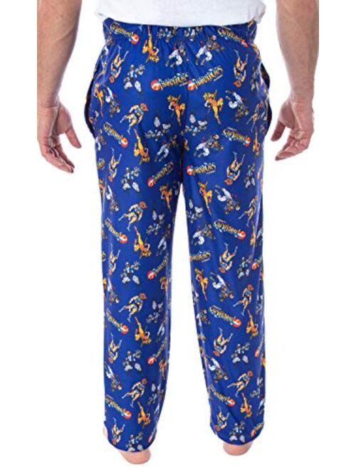 Intimo Thundercats Men's Lion-O Cheetara Panthro Tygra Classic Cartoon Character Adult Sleep Lounge Pajama Pants