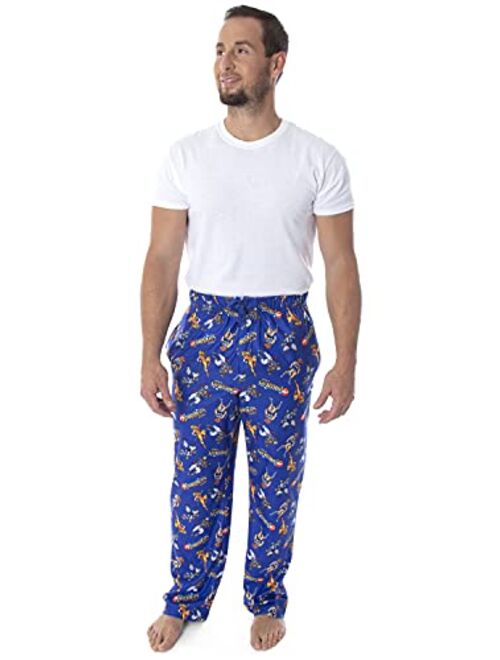 Intimo Thundercats Men's Lion-O Cheetara Panthro Tygra Classic Cartoon Character Adult Sleep Lounge Pajama Pants