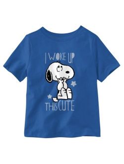 Hybrid Little Boys Peanuts Graphic T-shirt